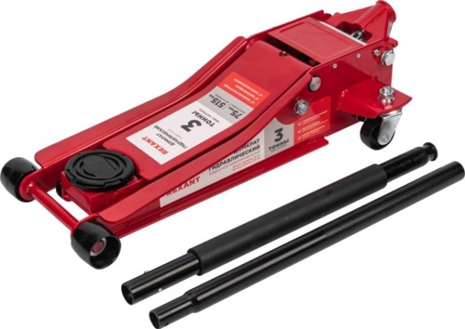 Домкрат подкатной REXANT 80-0607 3т шиномонтажный Домкрат подкатной REXANT 80-0607 3т шиномонтажный