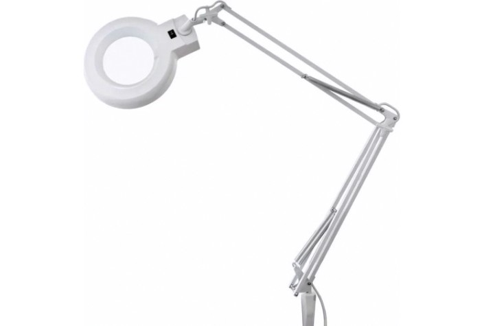 Лупа REXANT 31-0011 на струбцине круглая 5D с подсветкой, ø127мм Лупа REXANT 31-0011 на струбцине круглая 5D с подсветкой, ø127мм