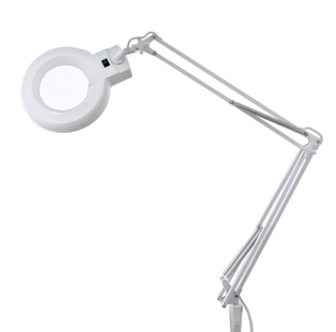 Лупа REXANT 31-0021 на струбцине круглая 8D с подсветкой, ø127мм Лупа REXANT 31-0021 на струбцине круглая 8D с подсветкой, ø127мм