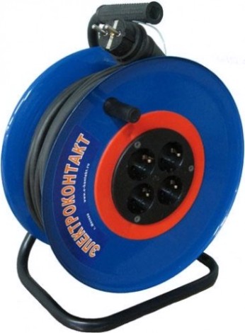 Удлинитель на катушке Электроконтакт 16229 "Бригадир" КГ 3х1,5 40 м Удлинитель на катушке Электроконтакт 16229 "Бригадир" КГ 3х1,5 40 м